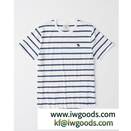 ★送料込 即発送★アバクロ アイコンボーダー  Tシャツ ホワイト iwgoods.com:3mffkz-3