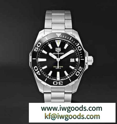 関税送料込み  TAG HEUER スーパーコピー 代引 Aquaracer Quartz 41mm Steel Watch iwgoods.com:d6rjj0-3