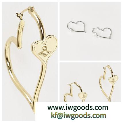 ★Vivienne WESTWOOD 激安スーパーコピー★ Salima Earrings ハートフープピアス iwgoods.com:uogm2m-3