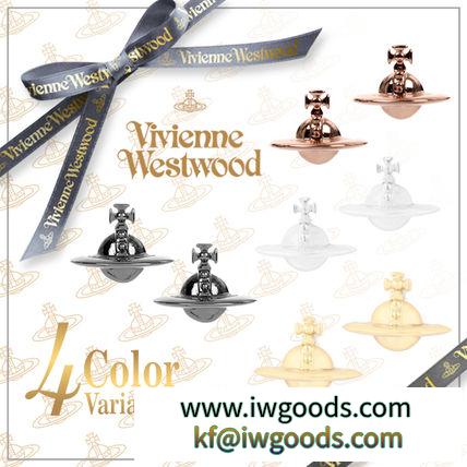 VIP価格【Vivienne WESTWOOD 偽物 ブランド 販売】SOLID ORB ピアス iwgoods.com:el9h42-3