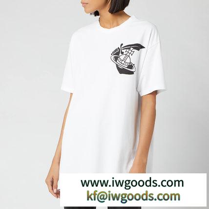 Vivienne WESTWOOD コピー商品 通販 Anglomania　ニューボクシーTシャツ-ホワイト iwgoods.com:yq2fag-3