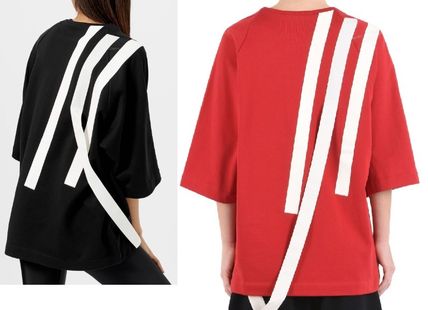 オーバーサイズ　 Y-3 偽ブランド  Stripe Sweater　3ストライプトップ iwgoods.com:gl9fc9-3