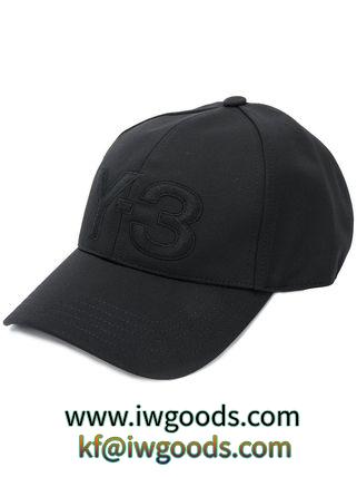 >> Y-3 激安スーパーコピー << LOGO CAP BLACK 刺繍 ロゴ キャップ ブラック iwgoods.com:uq807y-3