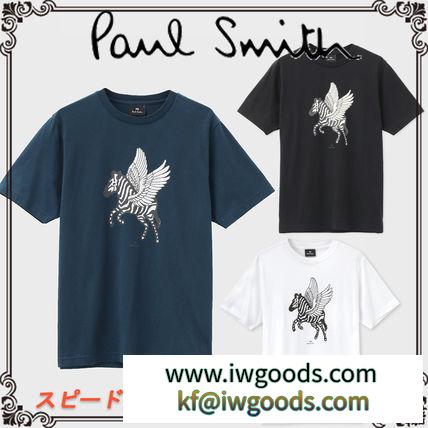 スピード発送★【PAUL Smith ブランドコピー商品】Flying ZebraプリントTシャツ iwgoods.com:q3w9of-3