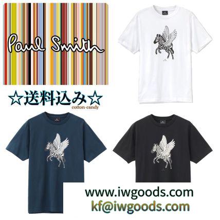 *国内発送PaulSmith 偽ブランド Flying Zebra プリントTシャツ* iwgoods.com:8cwadb-3
