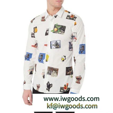 関税込◆PAUL Smith コピー商品 通販 　Camicia コットンシャツ iwgoods.com:m91m58-3
