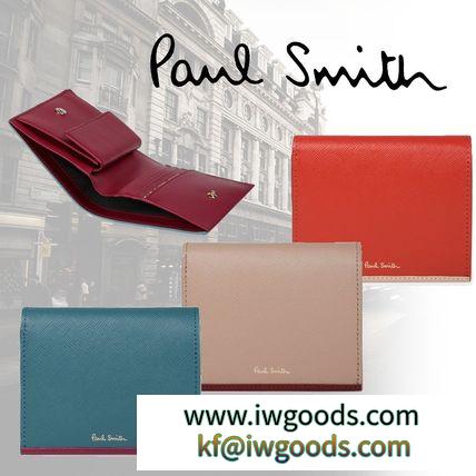 【Paul Smith ブランド コピー】新作人気！サフィアーノシリーズ 2つ折り財布 iwgoods.com:x43s4m-3