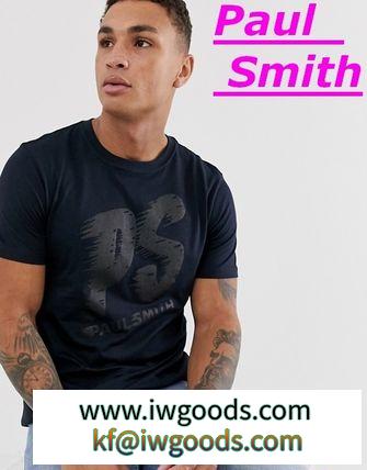 PS Paul Smith ブランド コピー　テキストプリントスリムフィットTシャツ iwgoods.com:rz8vi9-3