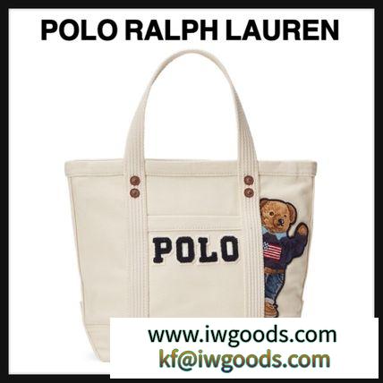 Polo Ralph Lauren 激安スーパーコピー☆クマちゃん ポロベアキャンパスミニトート iwgoods.com:xp8vlz-3