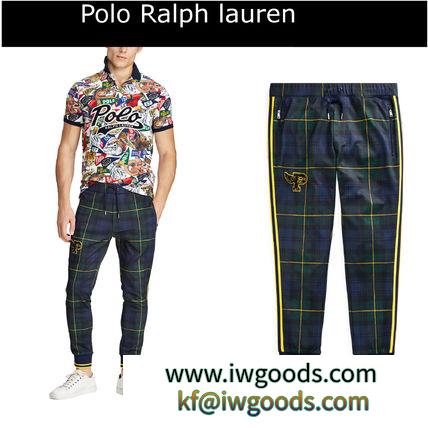 【Polo Ralph Lauren 偽ブランド】タータンチェック*シンプル★ロングパンツ iwgoods.com:uziwq2-3