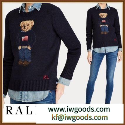 POLO RALPH Lauren コピー品♦Polo Bear Cotton-Linen Sweater iwgoods.com:pls0uy-3