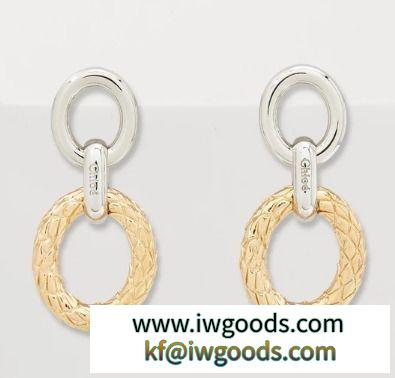クロエ ブランドコピー wilson earrings シルバー/ゴールド iwgoods.com:rfl6rq-3