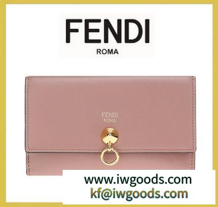 FENDI コピーブランド★19ss by the way rose pink leather wallet【謝恩品EMS】 iwgoods.com:d64gwt-3