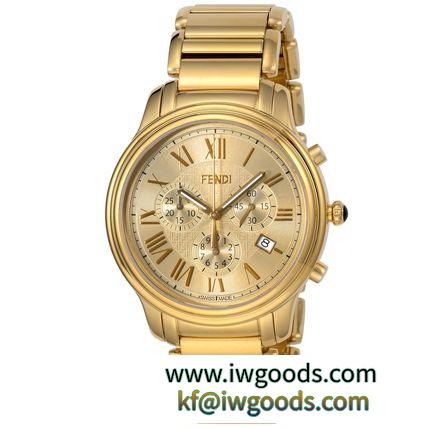 フェンディ コピー商品 通販 腕時計 メンズ ゴールド F252415000 iwgoods.com:o0l2mj-3