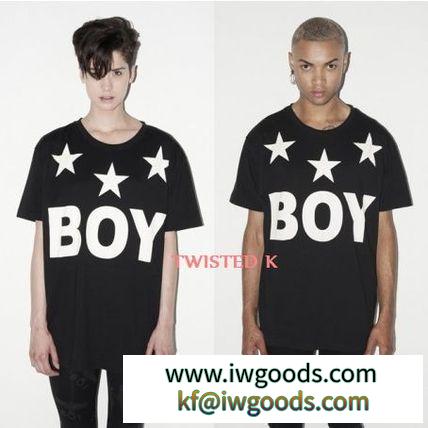 国内発送★Boy LONDON スーパーコピー★ユニセックス！Boy Tri-Star T-shirt iwgoods.com:omkrpu-3
