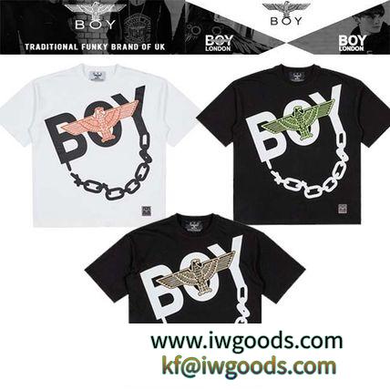 BOYLONDON ブランドコピー通販[ボーイロンドン スーパーコピー】 Eagle  Logo Chain Tシャツ 3色 iwgoods.com:vv5chu-3