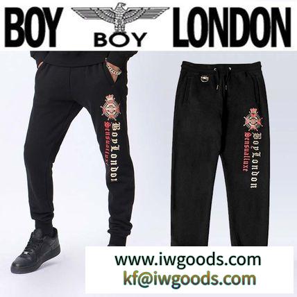 BOY LONDON ブランド 偽物 通販(ボーイロンドン 激安スーパーコピー)男女共用ジョガーパンツ(BLACK/GOLD) iwgoods.com:cuut4k-3