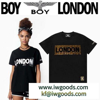 ☆BOY LONDON スーパーコピー 代引(ボーイロンドン 激安スーパーコピー)☆変化するロゴ半袖Tシャツ2色 iwgoods.com:0u7gce-3