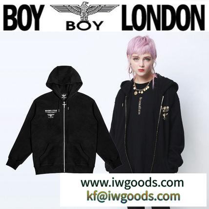 BOY LONDON コピーブランド(ボーイロンドン ブランドコピー商品)/フードジップアップ2色 iwgoods.com:kjxkov-3