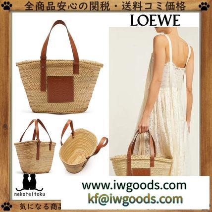 【安心の国内発送】LOEWE コピーブランド Medium woven basket bag iwgoods.com:8v7non-3