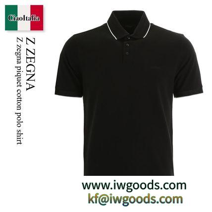 Z Zegna コピー品 piquet cotton polo shirt iwgoods.com:xp5s8e-3
