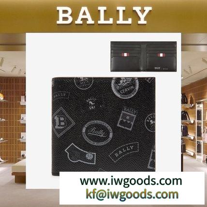 【18SS NEW】 BALLY コピー品_men / BRASAI BALLY コピー品mania二つ折り財布BK iwgoods.com:mk03k1-3