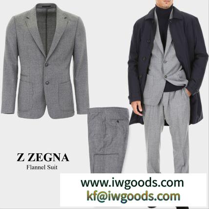 Z Zegna コピー商品 通販　Flannel Suit iwgoods.com:w6lr25-3
