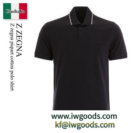 Z Zegna ブランド コピー piquet cotton polo shirt iwgoods.com:r3f9oi-3