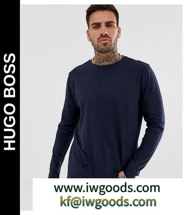 送料込★HUGO BOSS ブランドコピー商品★Derol chest logo long sleeve Tシャツ iwgoods.com:m60s8h-3