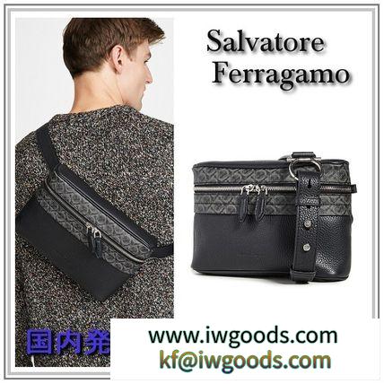 Salvatore FERRAGAMO スーパーコピー◆Dynamo Gancini クロスボディバッグ iwgoods.com:ak74y3-3