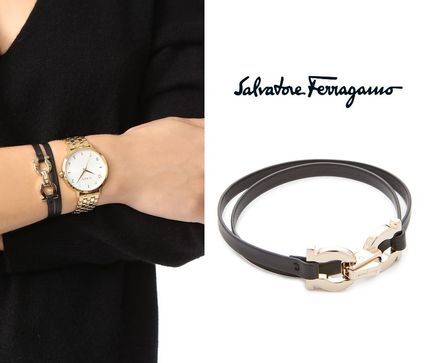 Salvatore FERRAGAMO ブランド 偽物 通販☆Double Gancio Wrap Bracelet☆上品ブレス iwgoods.com:m5iqqa-3