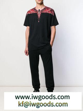 MARCELO Burlon ブランド コピー★19-20AW コットン Tシャツ / WING 激安コピーs プリント iwgoods.com:4bsv5b-3