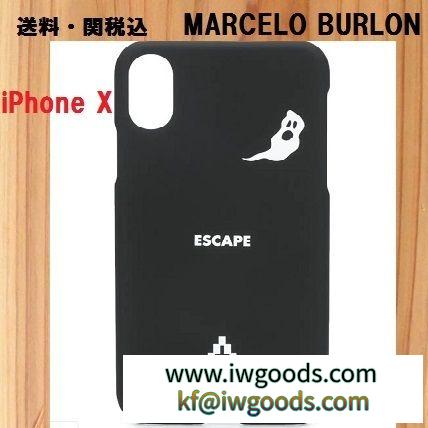 【大特価 残り僅か】MARCELO Burlon ブランドコピー iEscape Phone X  ケース iwgoods.com:u485gw-3
