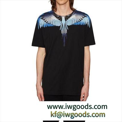BLUE WING ブランド コピーS T-SHIRT / ターコイズ / Tシャツ / Marcelo Burlon 偽ブランド iwgoods.com:ihg1i5-3