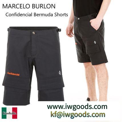 MARCELO Burlon コピーブランド　Confidencial Bermuda Shorts iwgoods.com:txjv9f-3