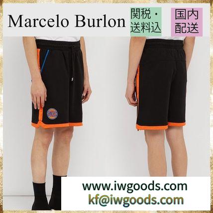 SALE★Marcelo Burlon 偽物 ブランド 販売/NY ニックスバスケットショーツ iwgoods.com:g442mz-3
