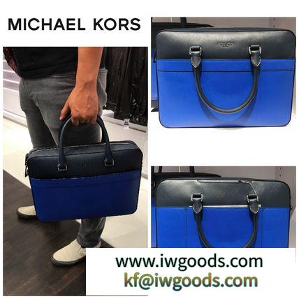 【Michael Kors スーパーコピー】☆人気商品☆Front Zip Briefcase Leather iwgoods.com:p28yxg-3