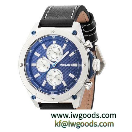 ポリス スーパーコピー メンズ 腕時計 CONTACT ブラック レザー PL14537JS-03A iwgoods.com:rvlmm3-3