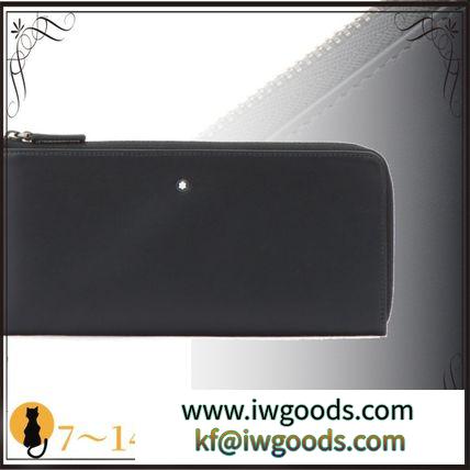 関税込◆Black leather My MONTBLANC ブランドコピー商品 Nightflight wallet iwgoods.com:3rwkrl-3