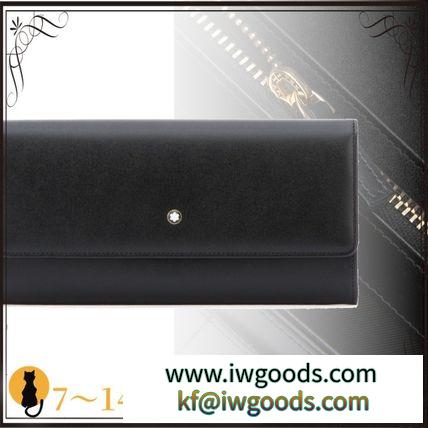 関税込◆Black leather Meisterstuck wallet iwgoods.com:wh8hmk-3