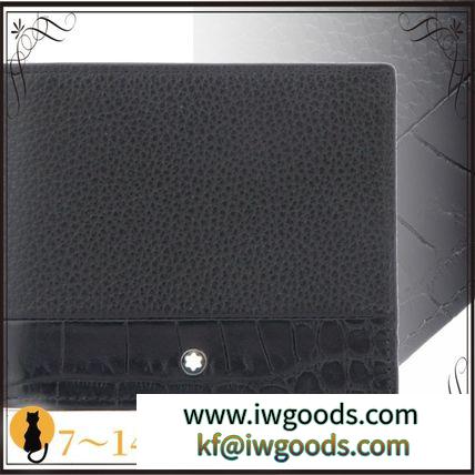 関税込◆Black leather Meisterstuck wallet iwgoods.com:pevgwb-3