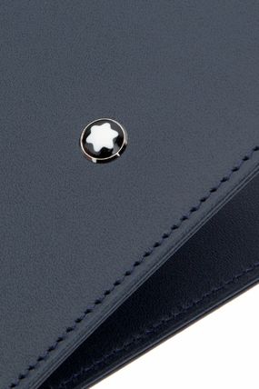 関税込◆Blue leather Meisterstuck wallet iwgoods.com:sbzl4g-3
