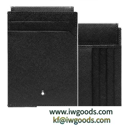 MONTBLANC コピー品 SATORIAL POCKET CARD HOLDER カードケイス BLACK iwgoods.com:zoizho-3