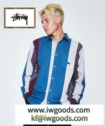 大人気！STUSSY 偽ブランド☆マルチストライプ/Vertical Stripeシャツ iwgoods.com:06f1gv-3