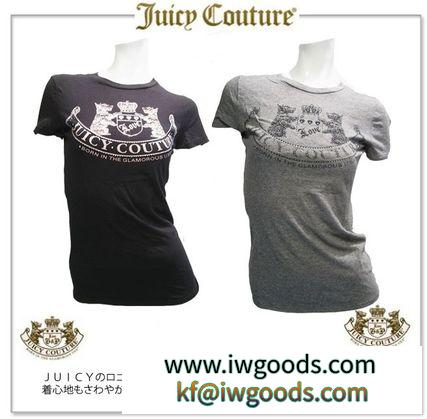 【関税・送料込】Juicy COUTURE ブランド 偽物 通販 ラインストーンロゴTシャツ iwgoods.com:nxc0sb-3
