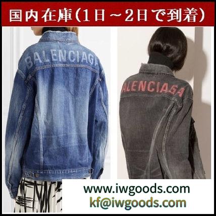 【国内即発】BALENCIAGA ブランド コピー LIKEAMAN ライクアマンデニムジャケット iwgoods.com:2zn1n7-3