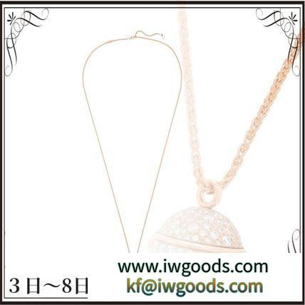 関税込◆Possession 18-karat rose gold diamond necklace iwgoods.com:z38ddn-3