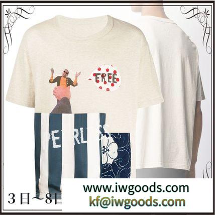関税込◆mixed fabric T-shirt iwgoods.com:kyesr9-3