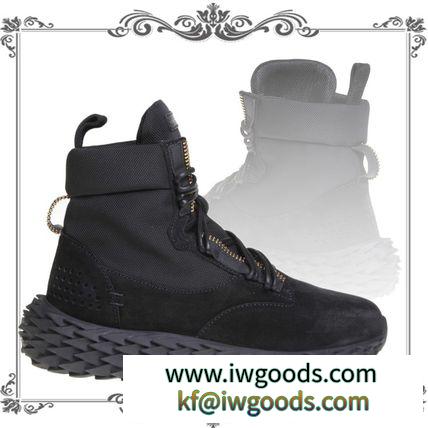 関税込◆Giuseppe ZANOTTI 激安スーパーコピー Urchin Sneakers In Black Suede iwgoods.com:mq51xj-3