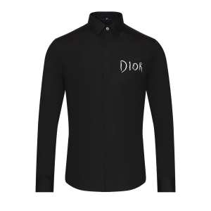 シャツ メンズ ディオール 落ち着き感と大人感が漂うアイテム 2021新作 DIOR コピー ブラック ホワイト ロゴ ブランド 品質保証 iwgoods.com H1XDem-3
